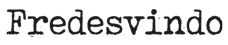 Fredesvindo Logo
